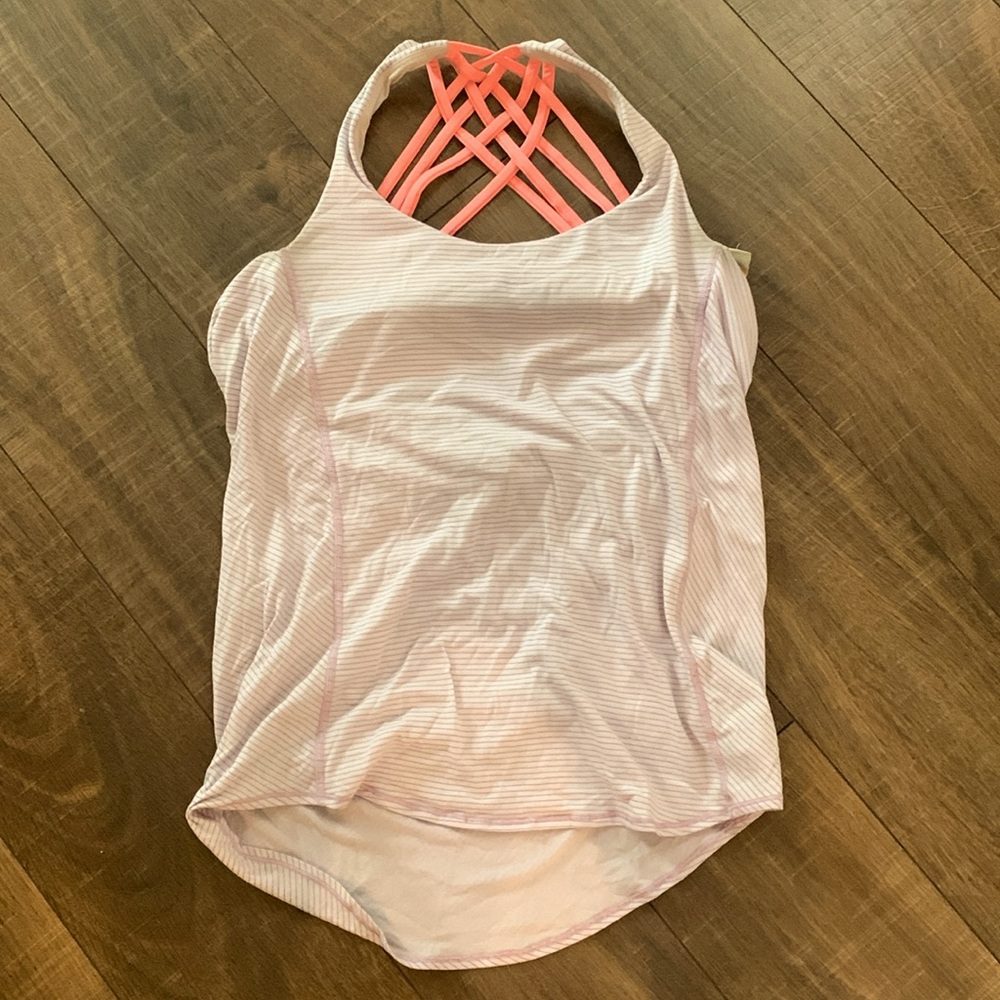 Lululemon built in bra tank